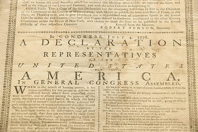 Declaration of Independence