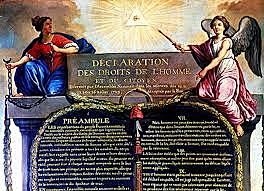 Debate de la declaración de los derechos del hombre