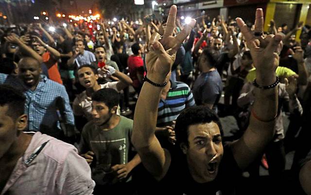 PROTESTAS EN EGIPTO