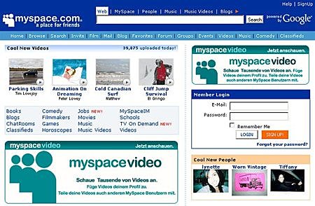 Comienza la Era Dorada de las redes sociales con MySpace a la cabeza