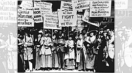 Timeline: Movimiento de lucha para la igualdad de mujeres y hombres