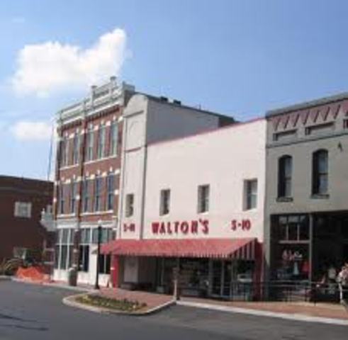 Walton buys his fist store