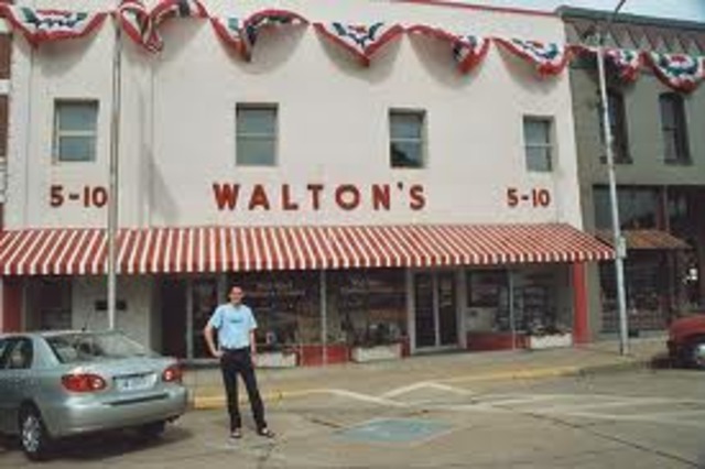 First Wal-mart opens