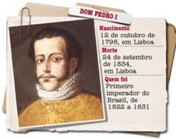 D. Pedro I - Brasil Colônia