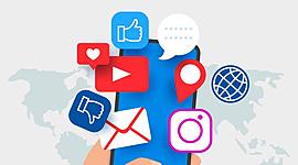 Timeline:  Desarrollo de las redes sociales