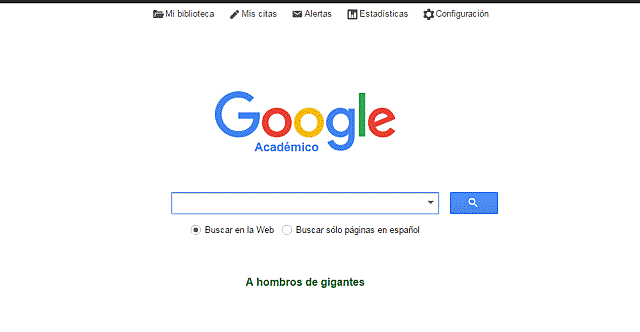 GOOGLE ACADÉMICO
