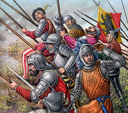 La «mala guerra», el sangriento choque de picas