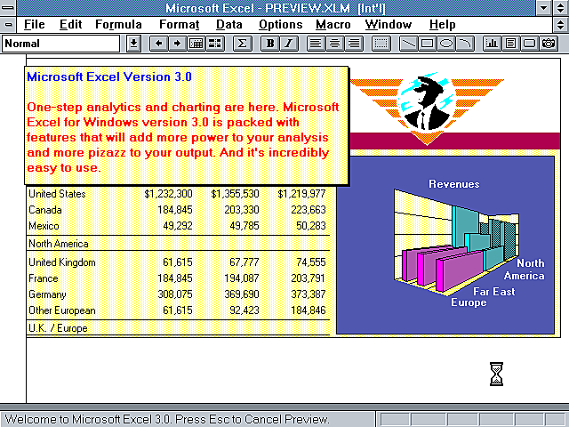EXCEL 3.0