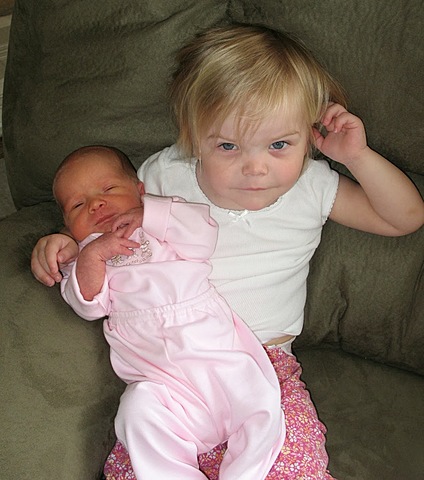 My baby sister was born