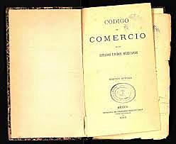 Expedición del Codigo de Comercio 1889