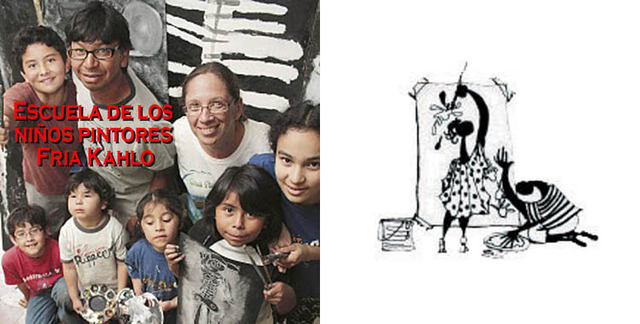 Academia para niños Pintores Frida Kahlo