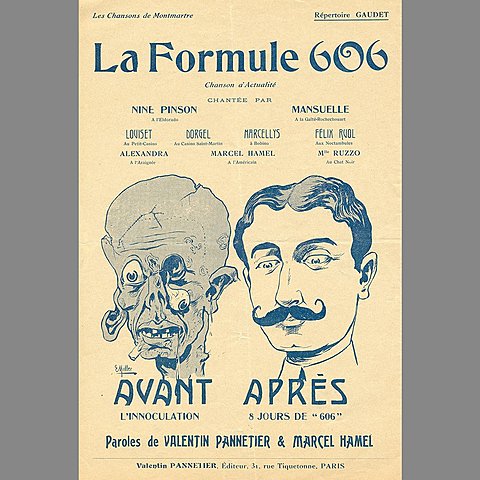 Se introduce el "preparado 606"