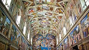 MIGUEL ANGEL BUONARROTI CULMINA LA CAPILLA  SIXTINA