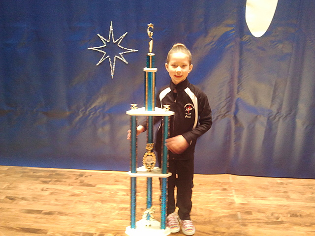 My first competition dance