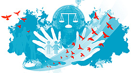 Timeline: "Antecedentes de las normas de Derechos Humanos".