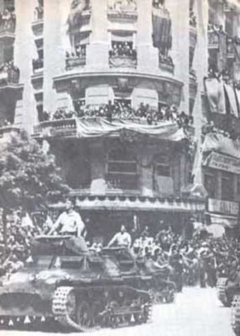 Els Nacionals Ocupen Madrid