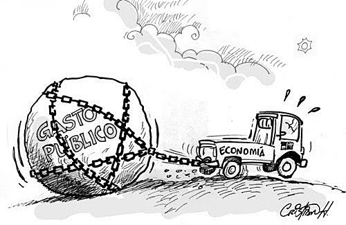 Redireccionamiento del gasto público.