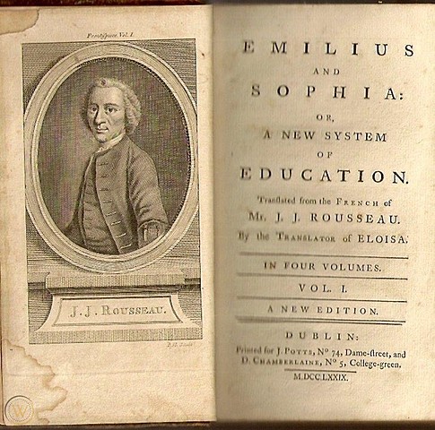 Jean-Jacques Rousseau Published "Emile"