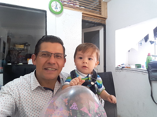 My first grandson arrives.