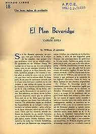 PLAN BEVERIDGE