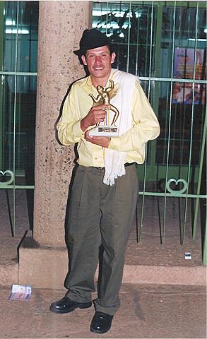 Winner of the Golden Glove Contest