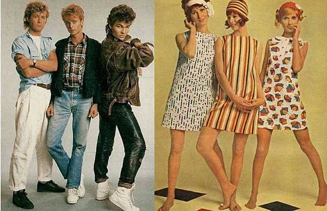 ¿Como era la moda en los 60's?