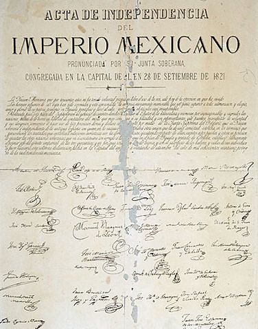 TERMINO DE LA INDEPENDENCIA DE MÉXICO