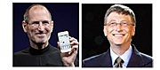 Steve Paul Jobs y Bill Gates