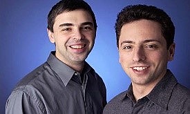 Larry Page y Serguéi Brin