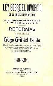 LEY DEL DIVORCIO VINCULAR