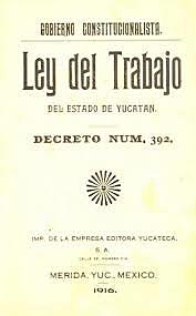 YUCATÁN - LEY DEL TRABAJO