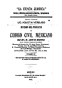 Código Civil Justo Sierra,