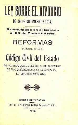 Ley de Divorcio