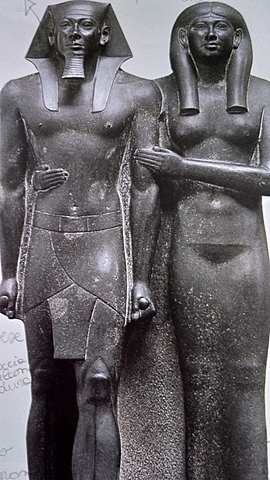 Micerino e la moglie Khamerer-Nebti