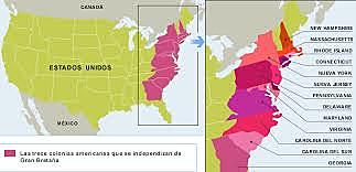 Nace los Estados Unidos