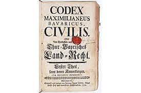 Codex maximilianeus bavaricus civilis