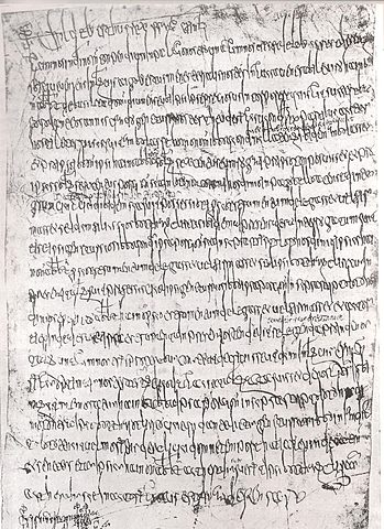 la escritura en la edad media