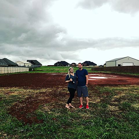 Breaking ground on our home