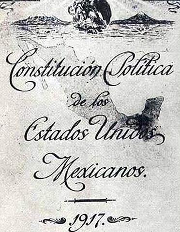 CONSTITUCIÓN DE 1917