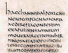 escritura semiuncial