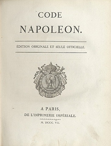 El Código de Napoleón