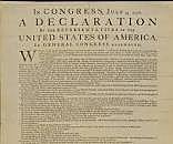 La Declaración de Independencia de los Estados Unidos