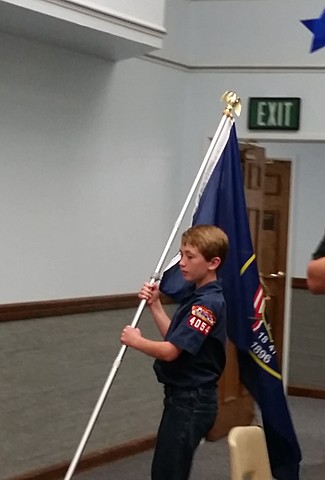 I joined the Boy Scouts