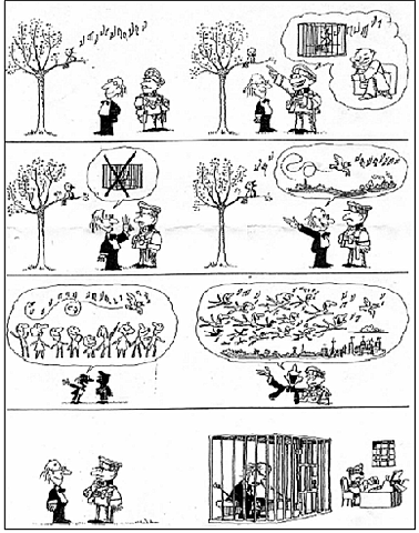 "Mundo Quino" y las historietas humorísticas mudas