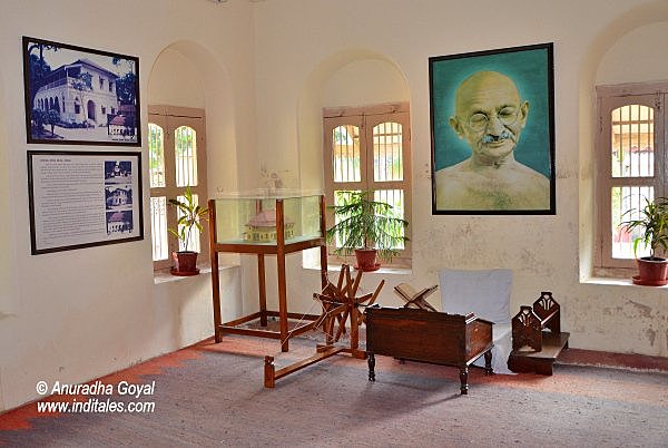 He founded the Satyagraha Ashram-