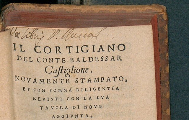 El Cortesano, Baltasar Castiglione