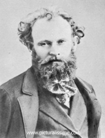 Il découvre les toiles de Manet