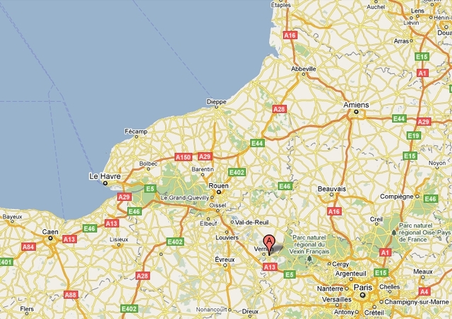 Monet s'installe à Giverny en Normandie