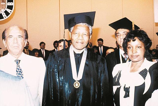 He finished high school studies, and school studies, and finally entered the university of the Witwatersrand in Johannesburg