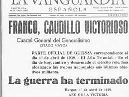 Fin de la guerra civil en España (1939)